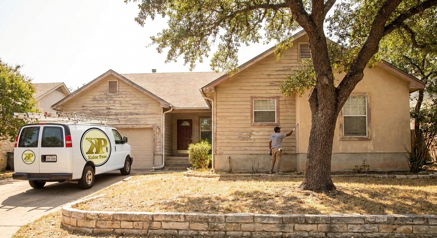 Austin home exterior repainting frequency and maintenance