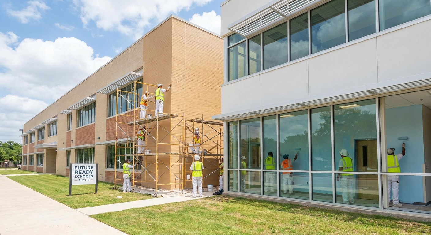 Keeping Austin Schools Looking Their Best with Fresh Paint