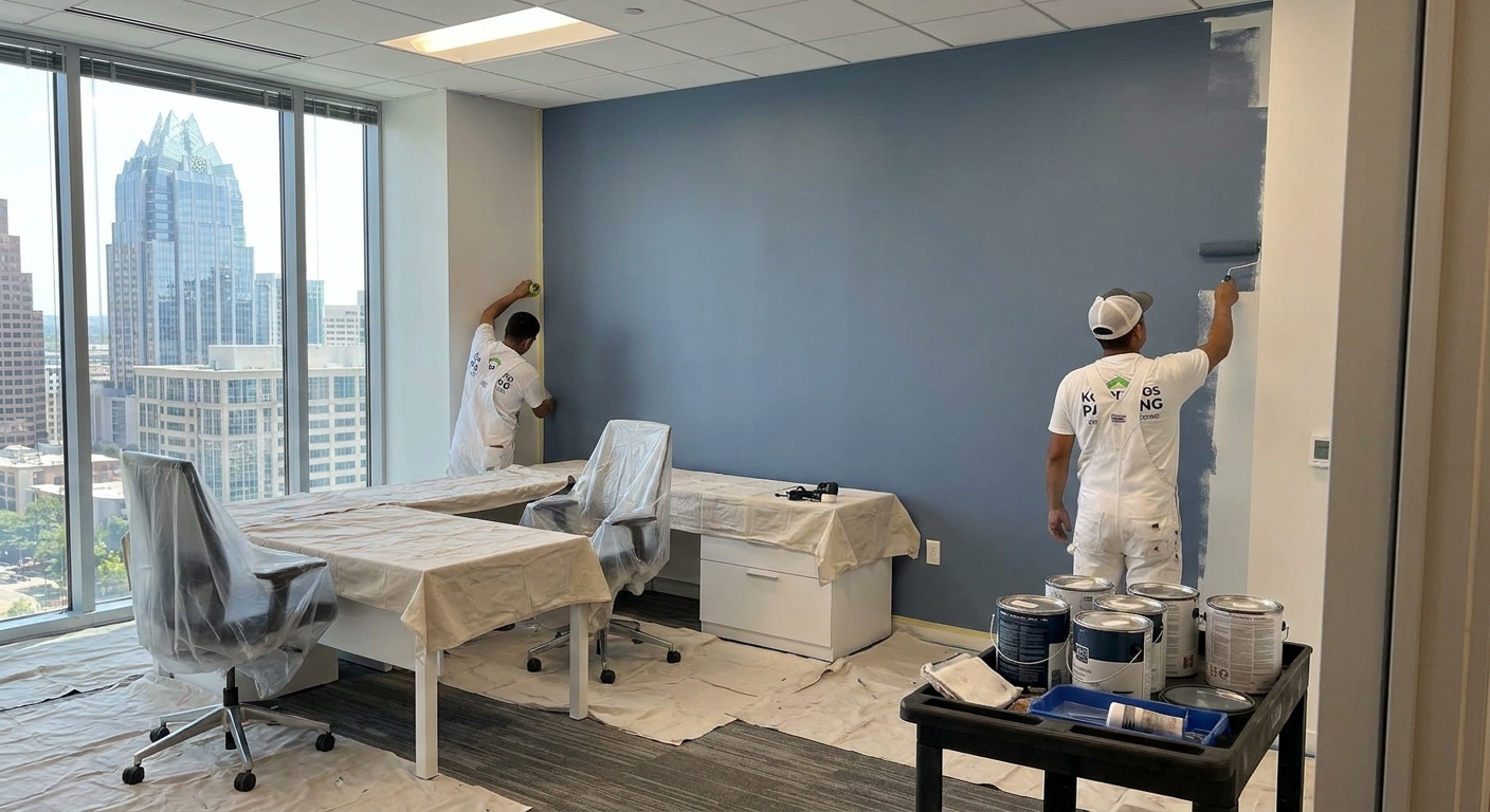 Giving Austin Offices a Fresh Look with Professional Repainting