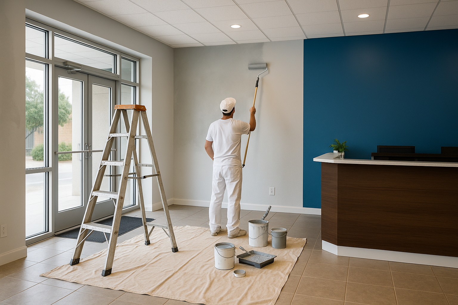 Why Austin Businesses Benefit from Regular Interior Painting
