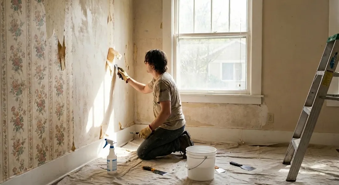 What is the Best Way to Remove Wallpaper in Your Austin Home?