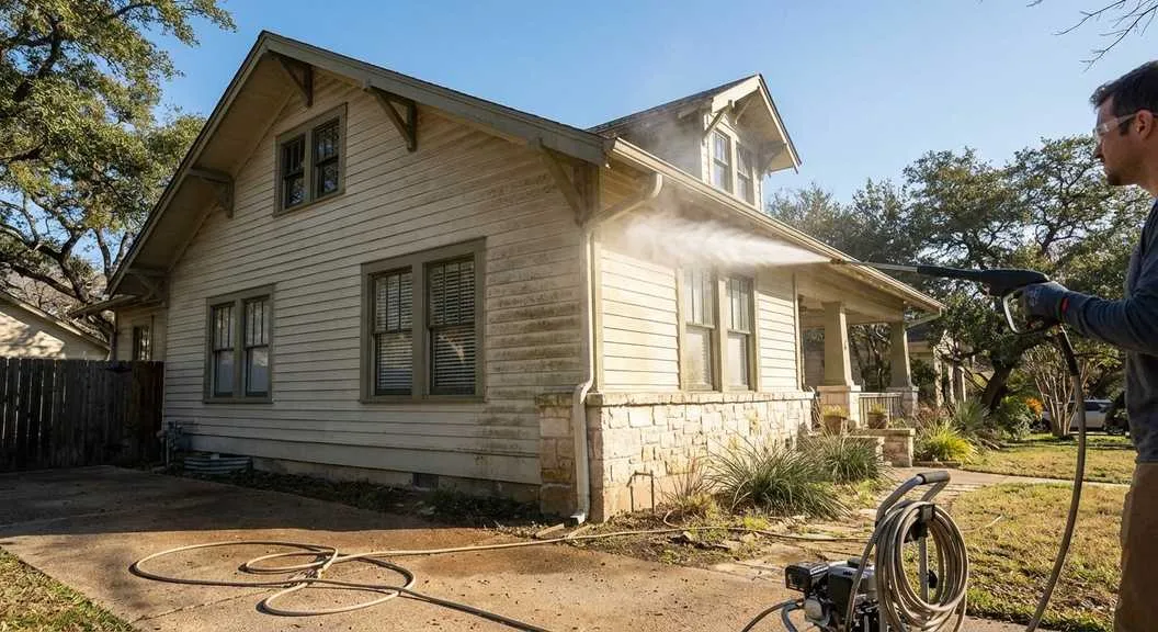 Do You Need to Pressure Wash Before Painting Your Home in Austin?
